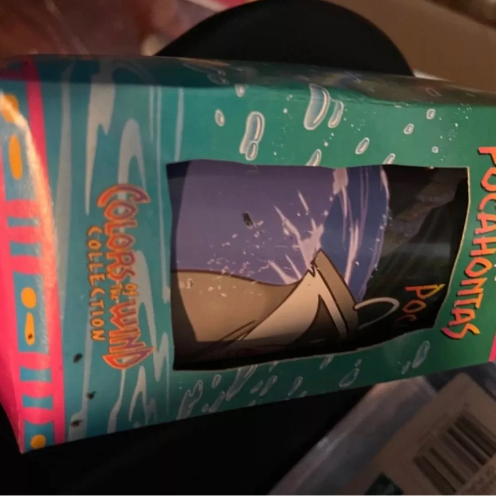 4 Vintage Disney Burger King Pocahontas Colors Of The Wind Glasses 1994